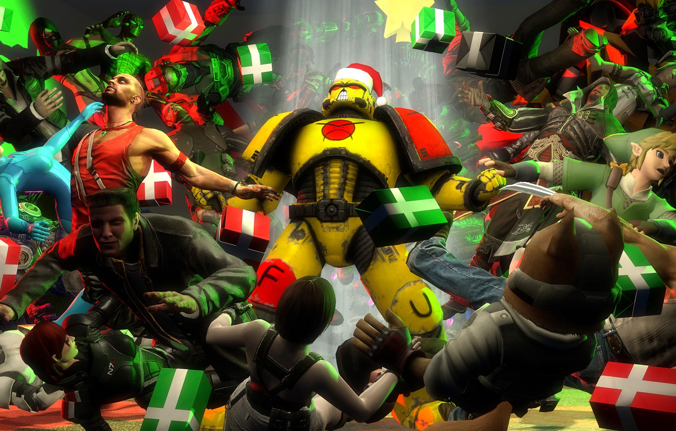 Photo Wallpaper Star Wars, Max Payne, Halo, Mass Effect, - Far Cry 3 - HD Wallpaper 