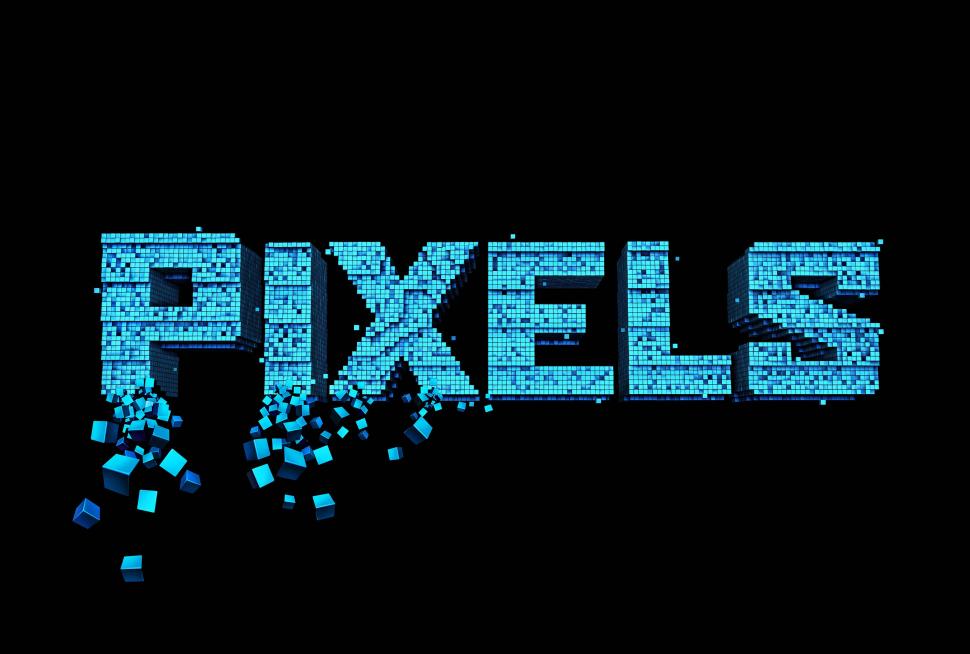 Pixels, Lettering Wallpaper,black Background Hd Wallpaper,lettering - Darkness - HD Wallpaper 