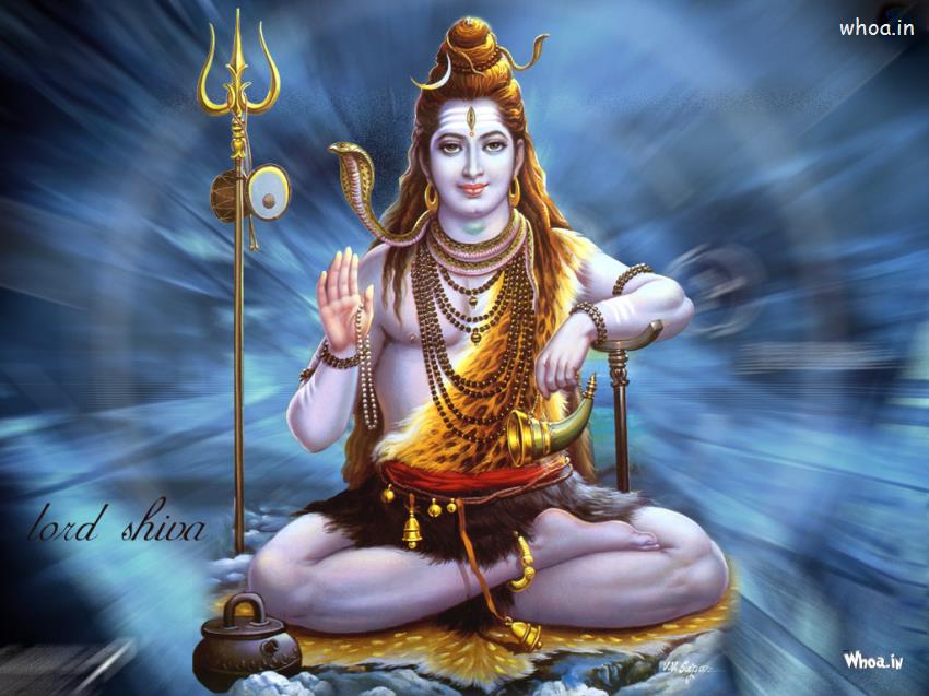 Lord Shiva Bless You Hd Wallpaper - Hindu God - HD Wallpaper 