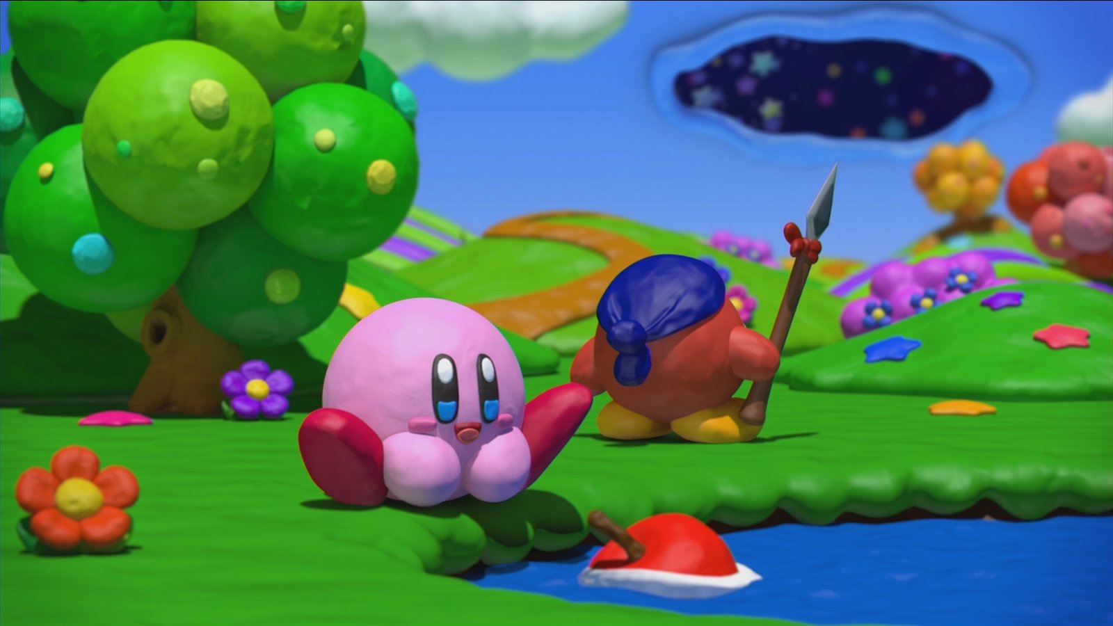 Images Of Kirby And The Rainbow Curse - Kirby And The Rainbow Curse Background - HD Wallpaper 