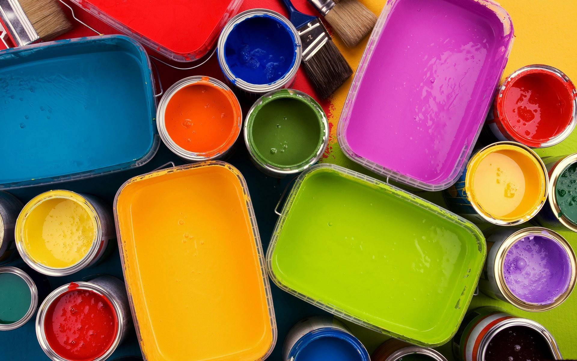 Paint Buckets - HD Wallpaper 