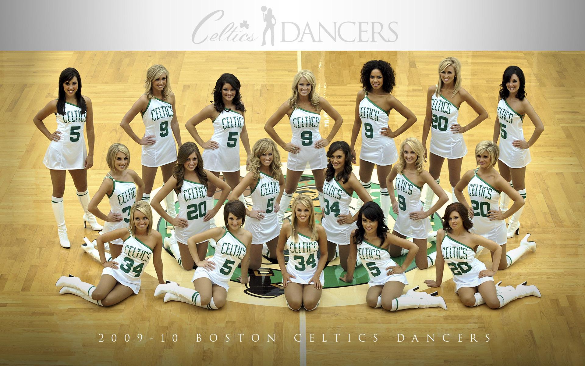 Hd Boston Celtics Dancers Wallpaper - Dance Team Picture Poses - HD Wallpaper 