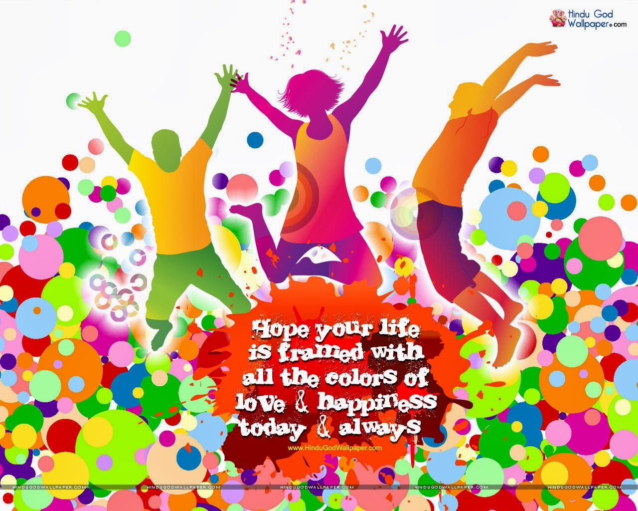 Happy Holi Images Download - HD Wallpaper 
