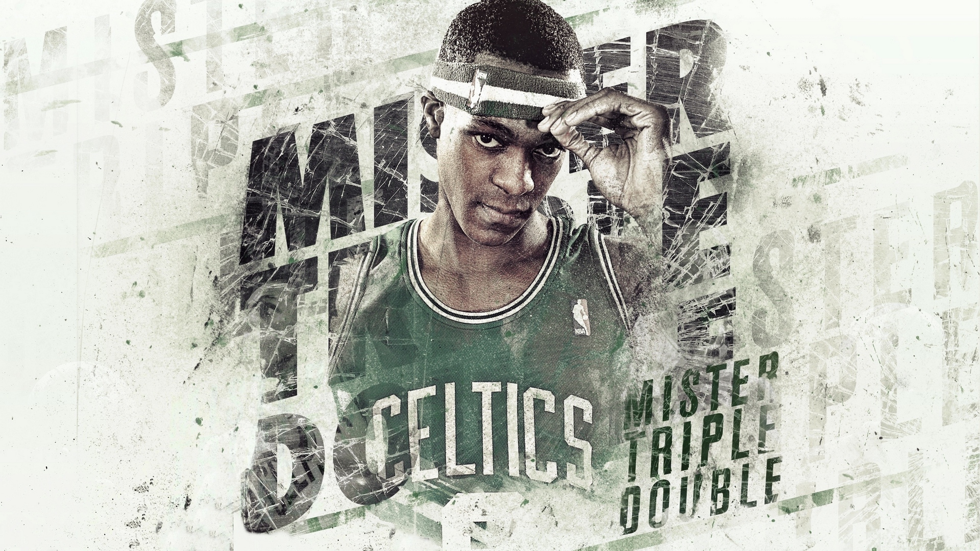 Wallpaper Rajon Rondo, Basketball, Boston Celtics, - Rajon Rondo Boston Celtics - HD Wallpaper 