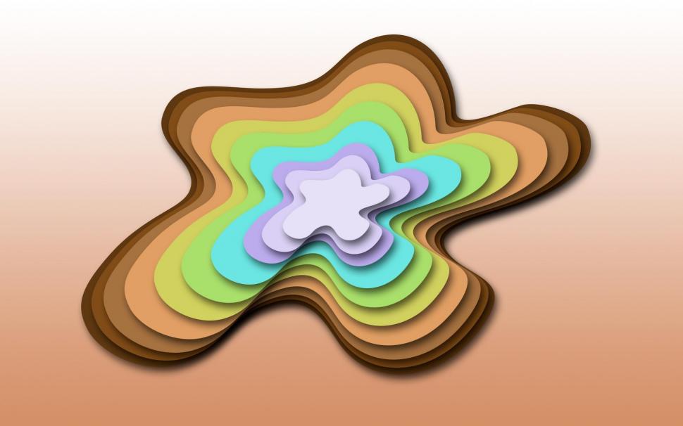 Blobs In Colour Wallpaper,blob Hd Wallpaper,colour - Cross - HD Wallpaper 