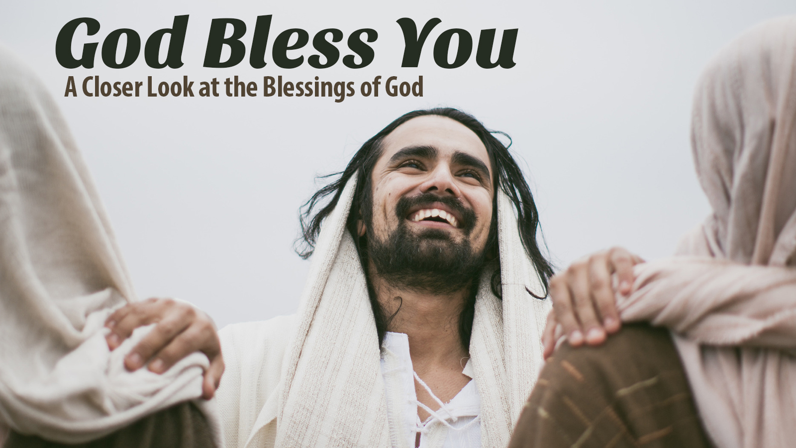 Modern Photo Of Jesus With Hands On Two Disciples - Big Dummy's Savage Memes - HD Wallpaper 