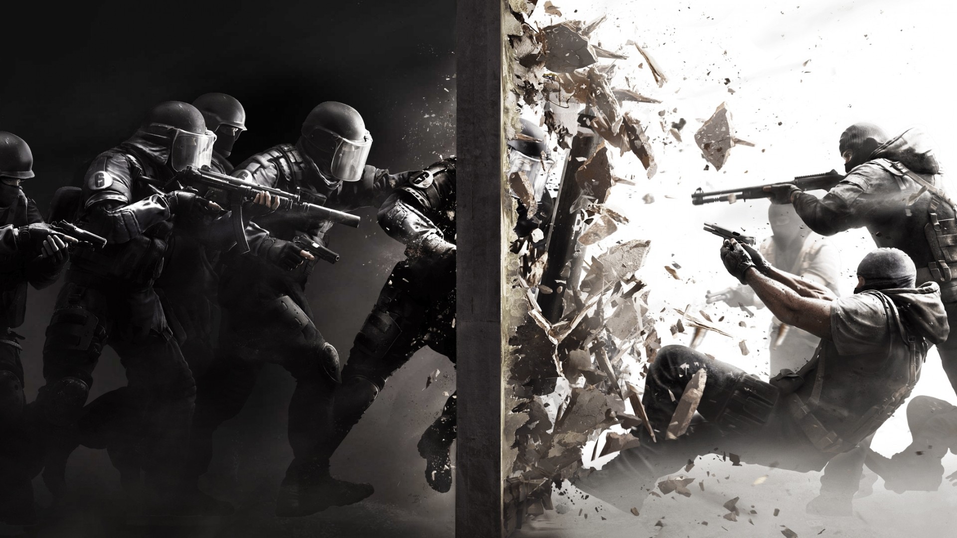 With Other Teams Such As Swat, Sas, Gsg 9, Spetsnaz - Rainbow Six Siege Wallpaper Windows - HD Wallpaper 