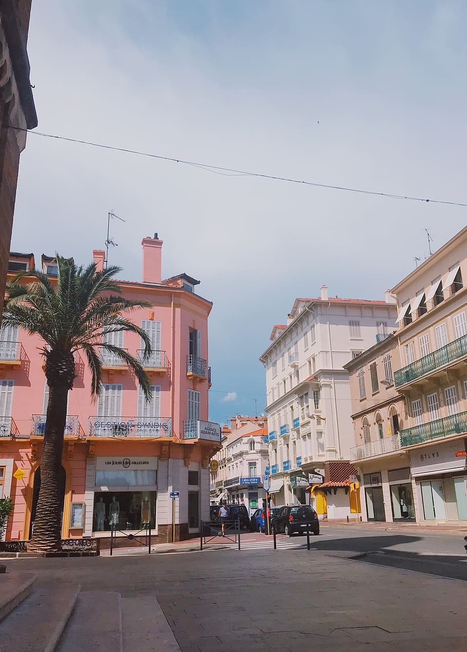 France, Saint-raphaël, 18 Rue Jean Aicard, Town, Aesthetics, - HD Wallpaper 