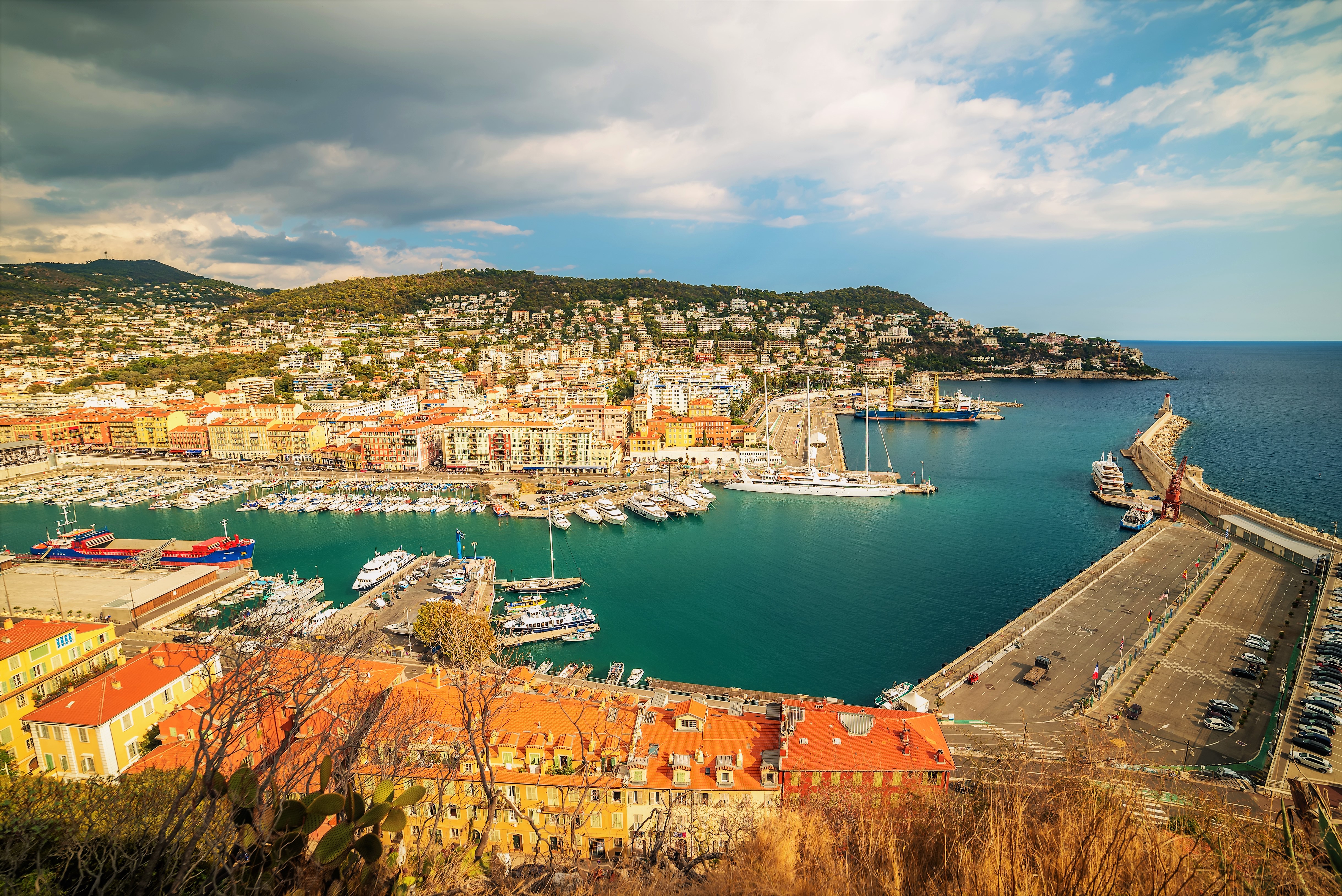 Port Of Nice - HD Wallpaper 