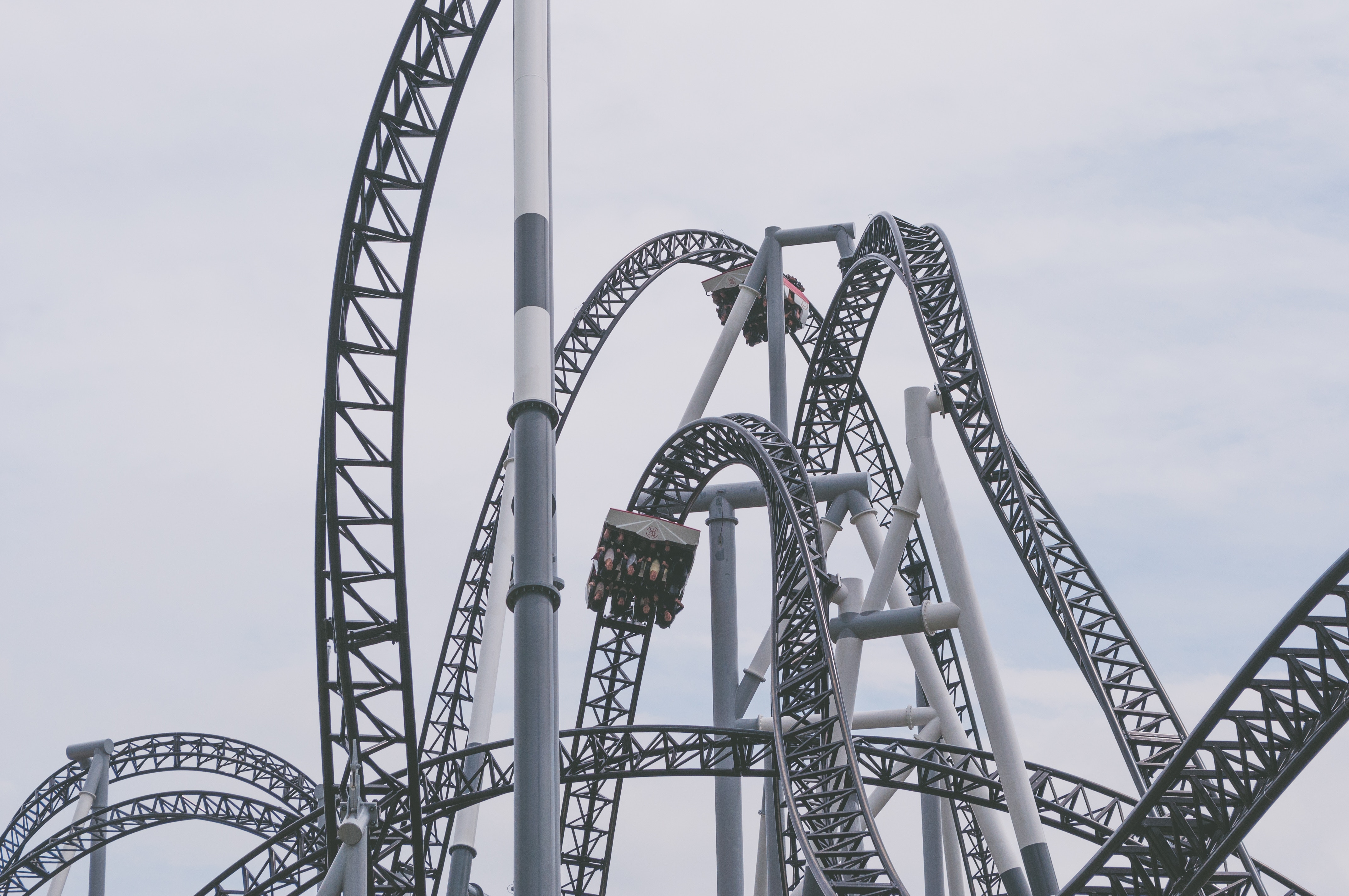 Roller Coaster Wallpaper Mobile - HD Wallpaper 