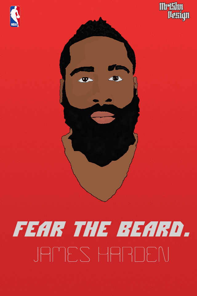 James Harden Iphone Wallpaper - Poster - HD Wallpaper 