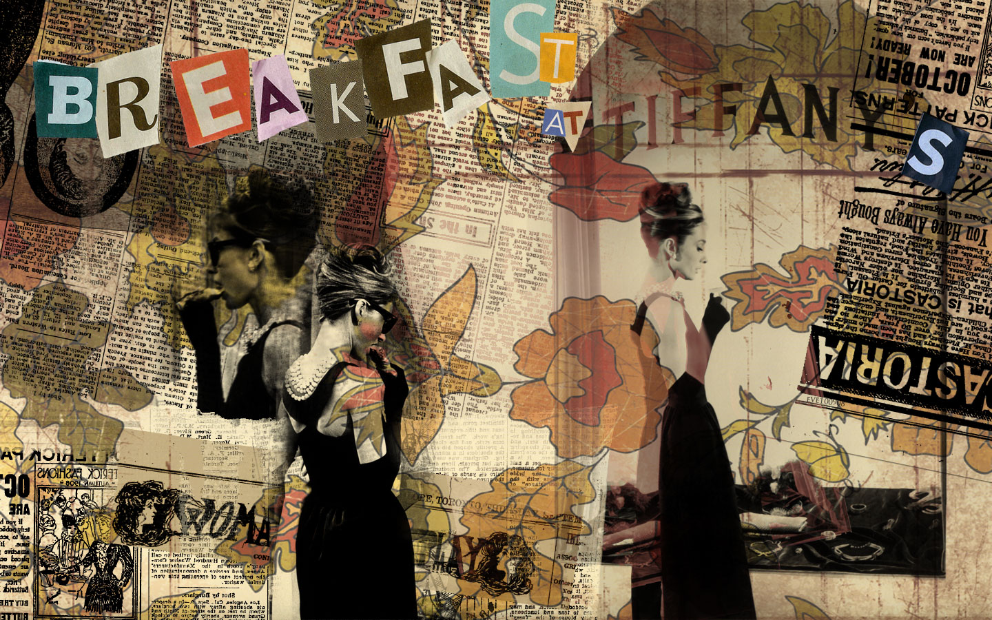 Breakfast At Tiffany's Background Desktop - HD Wallpaper 