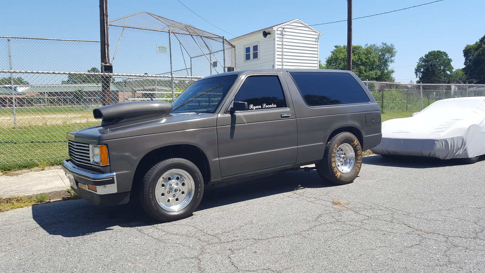 1988 Tunnel Ram Metallic Grey Chevrolet S10 Blazer - Tunnel Ram Metallic Grey - HD Wallpaper 