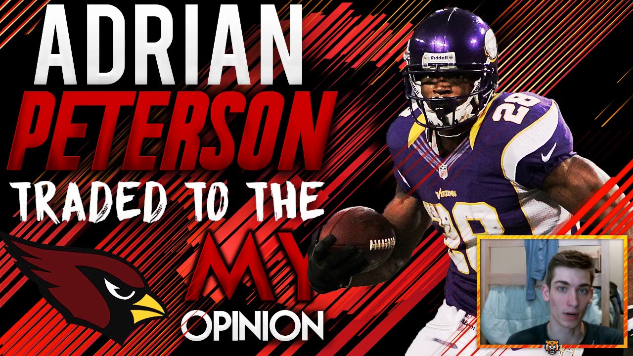 Adrian Peterson To Az Cardinals - HD Wallpaper 