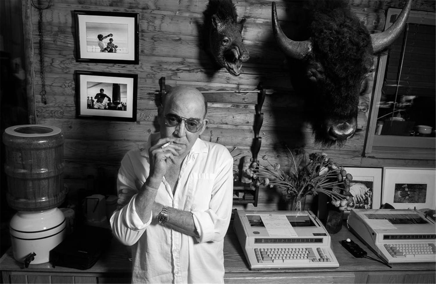 Thompson, Owl Farm, - Hunter S Thompson Black And White - HD Wallpaper 