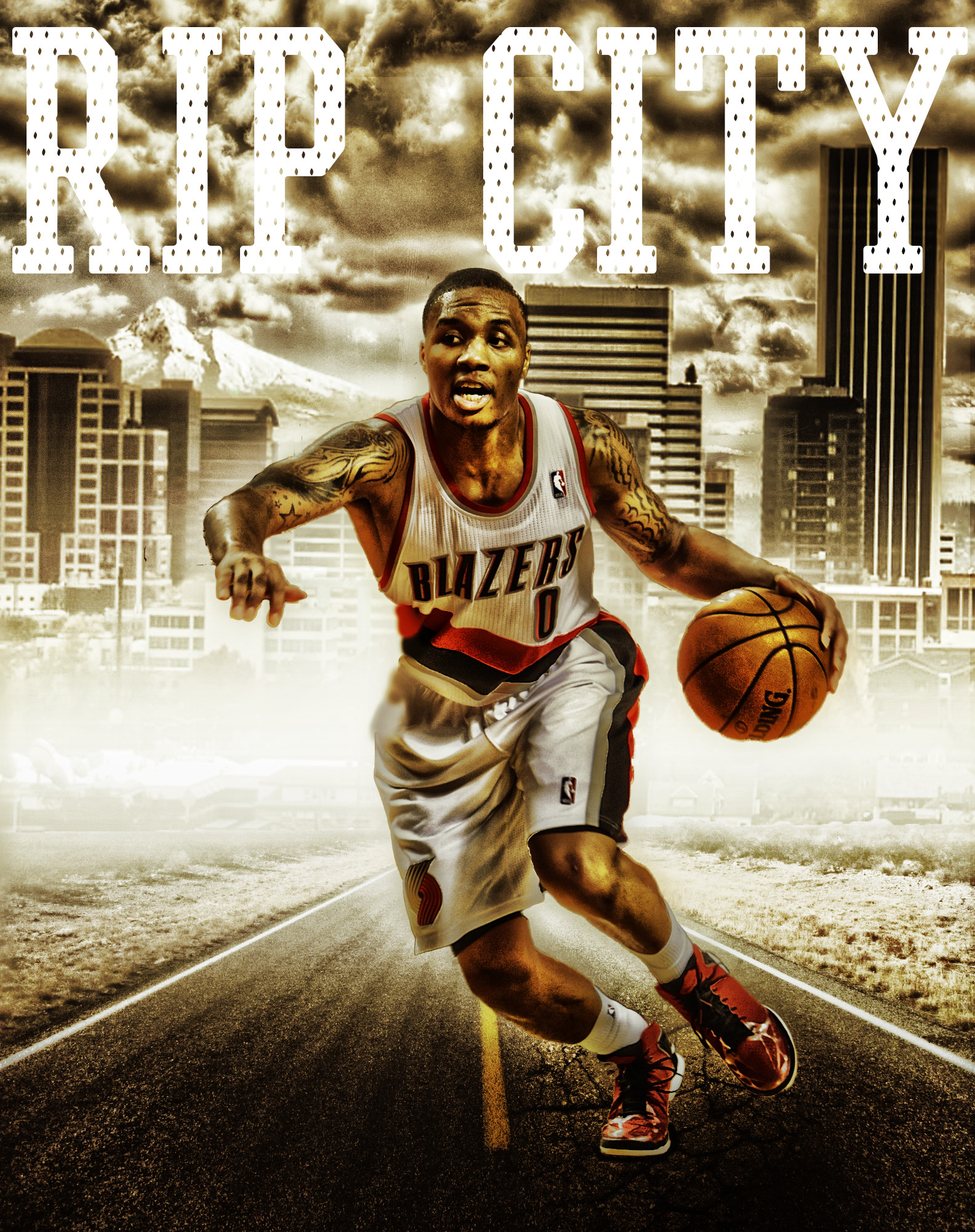 Damian Lillard Of The Portland Trailblazers - HD Wallpaper 
