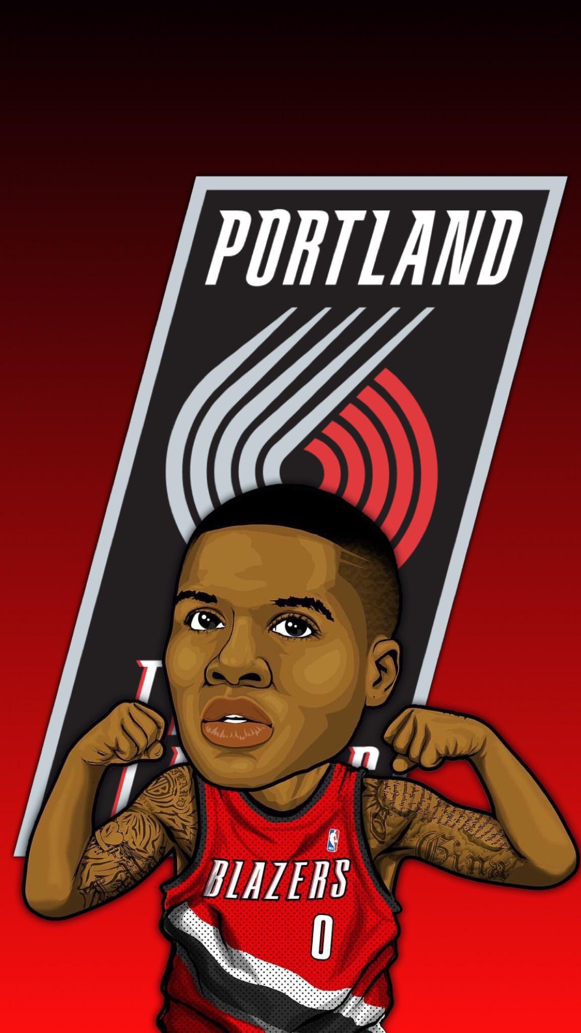 Orlando Magic Vs Portland Trail Blazers - HD Wallpaper 