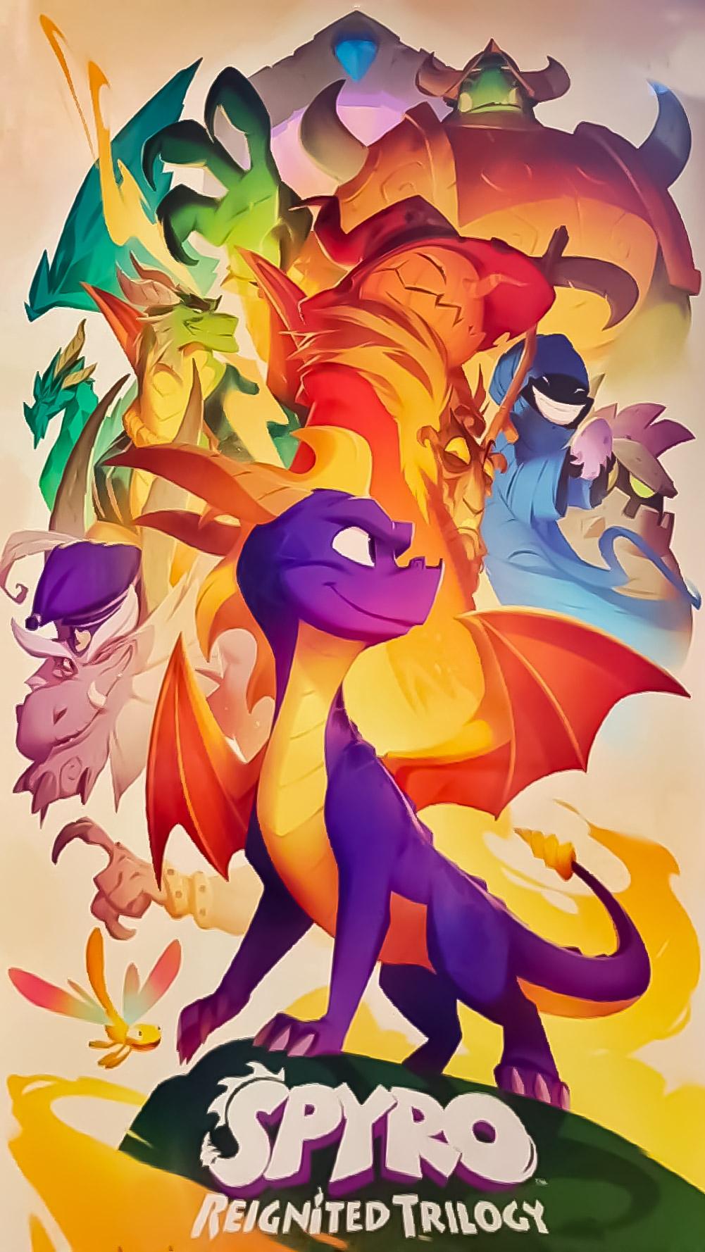 Spyro The Dragon Phone - HD Wallpaper 