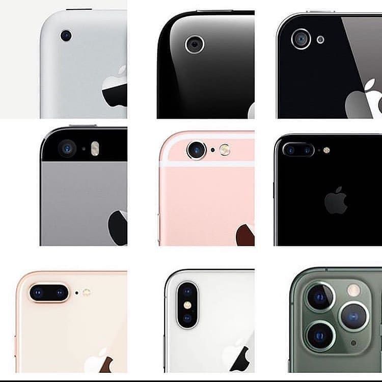 Iphones Evolution - HD Wallpaper 