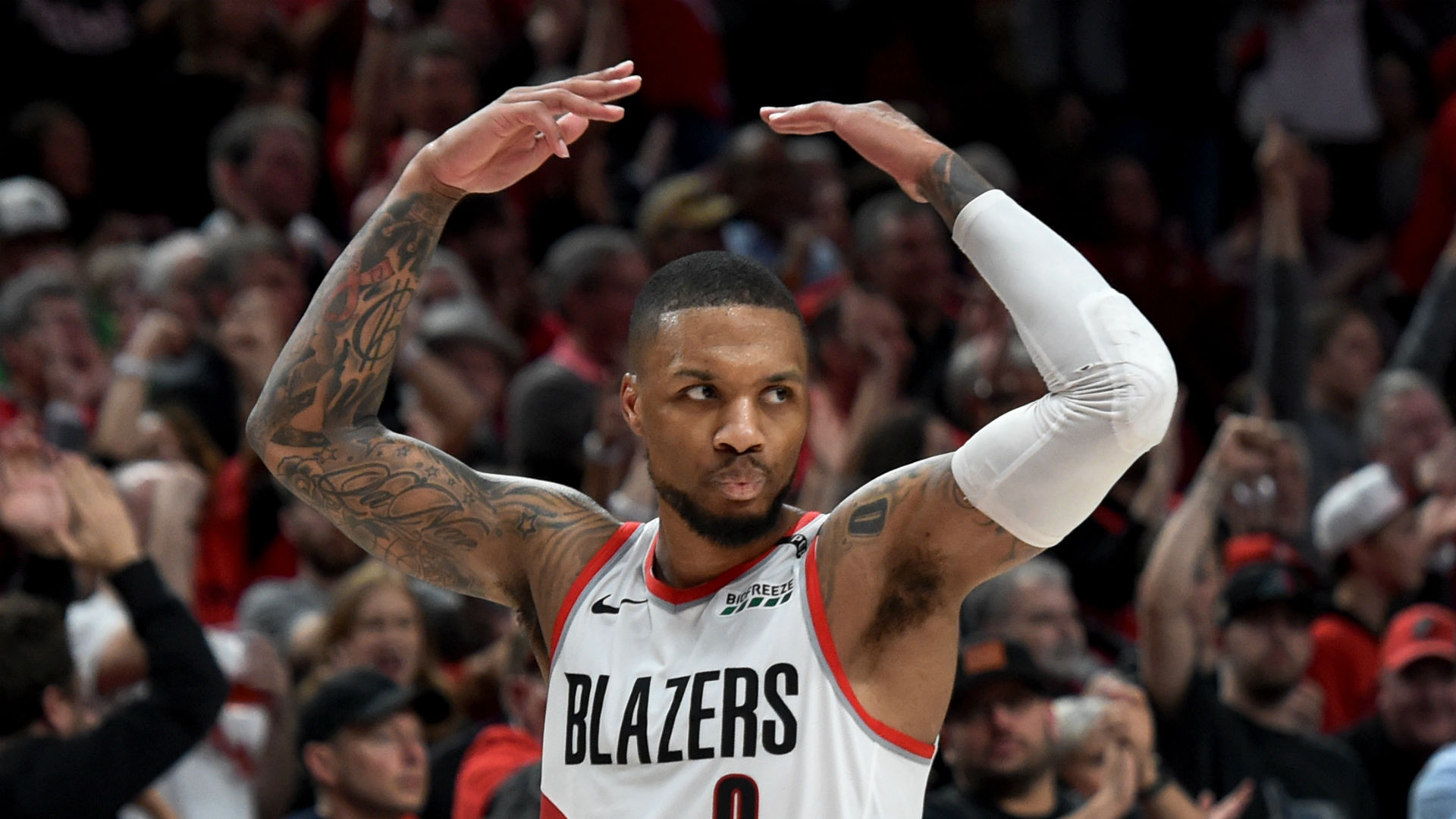 Damianlillard - Cropped - Damian Lillard Tattoos - HD Wallpaper 