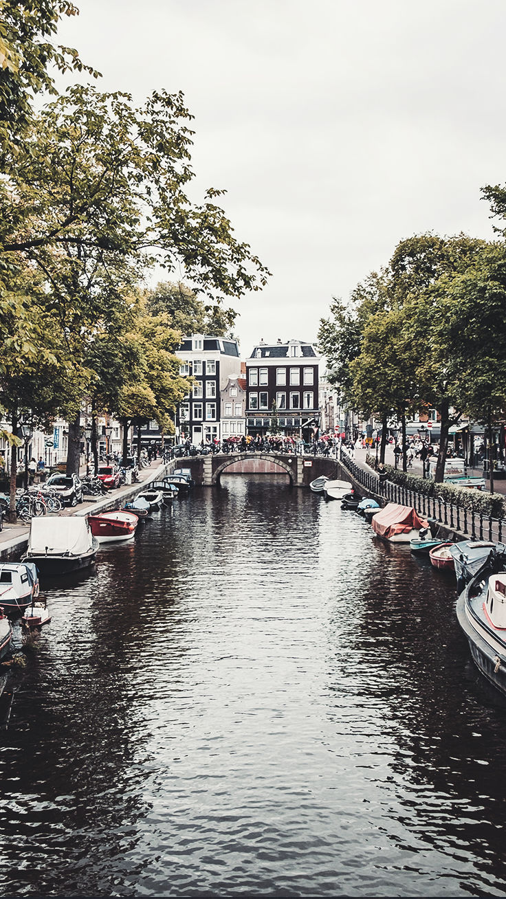 Amsterdam Iphone Wallpaper Collection By Preppy Wallpapers - Amsterdam Wallpaper Iphone X - HD Wallpaper 
