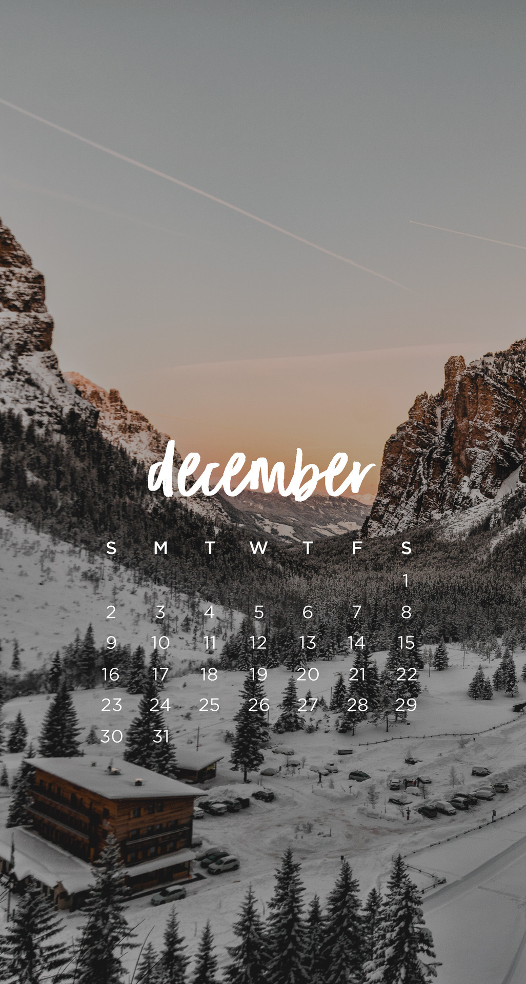 Winter Cabin Wallpaper Phone - HD Wallpaper 