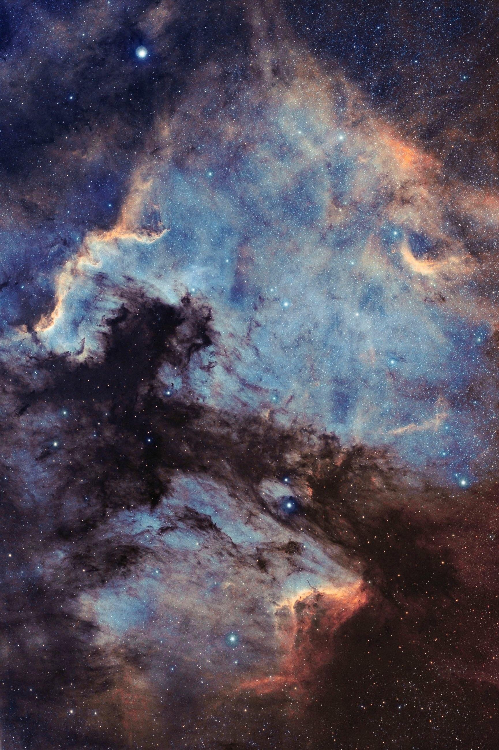 North America Nebula Narrow Band - HD Wallpaper 