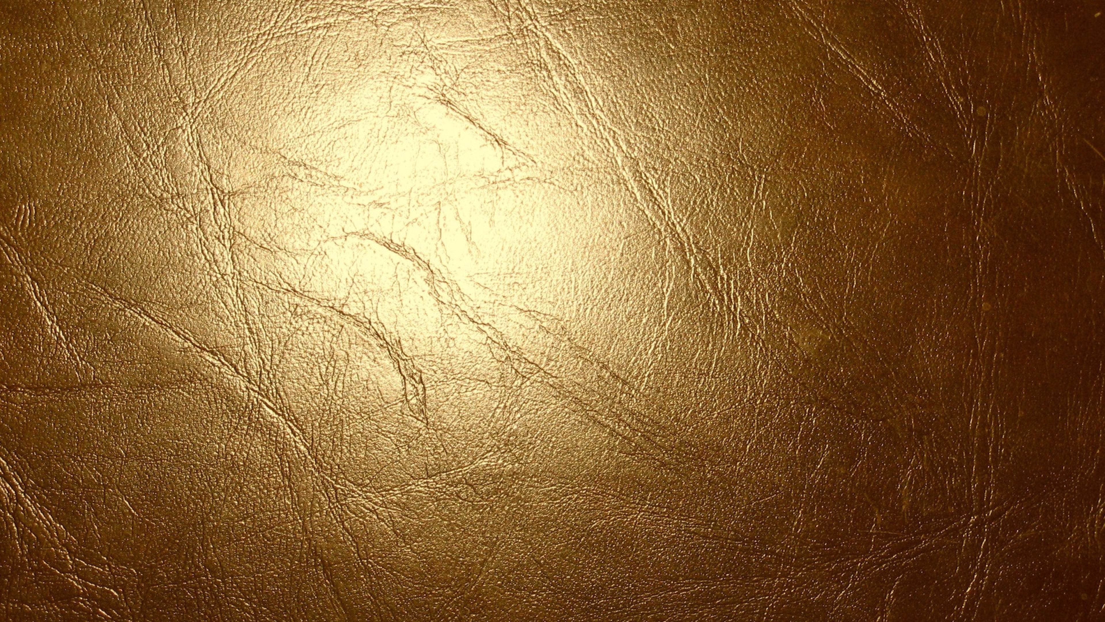 Leather Gold Glitter Cracks Texture Wallpaper Gold - Gold Background -  3840x2160 Wallpaper 