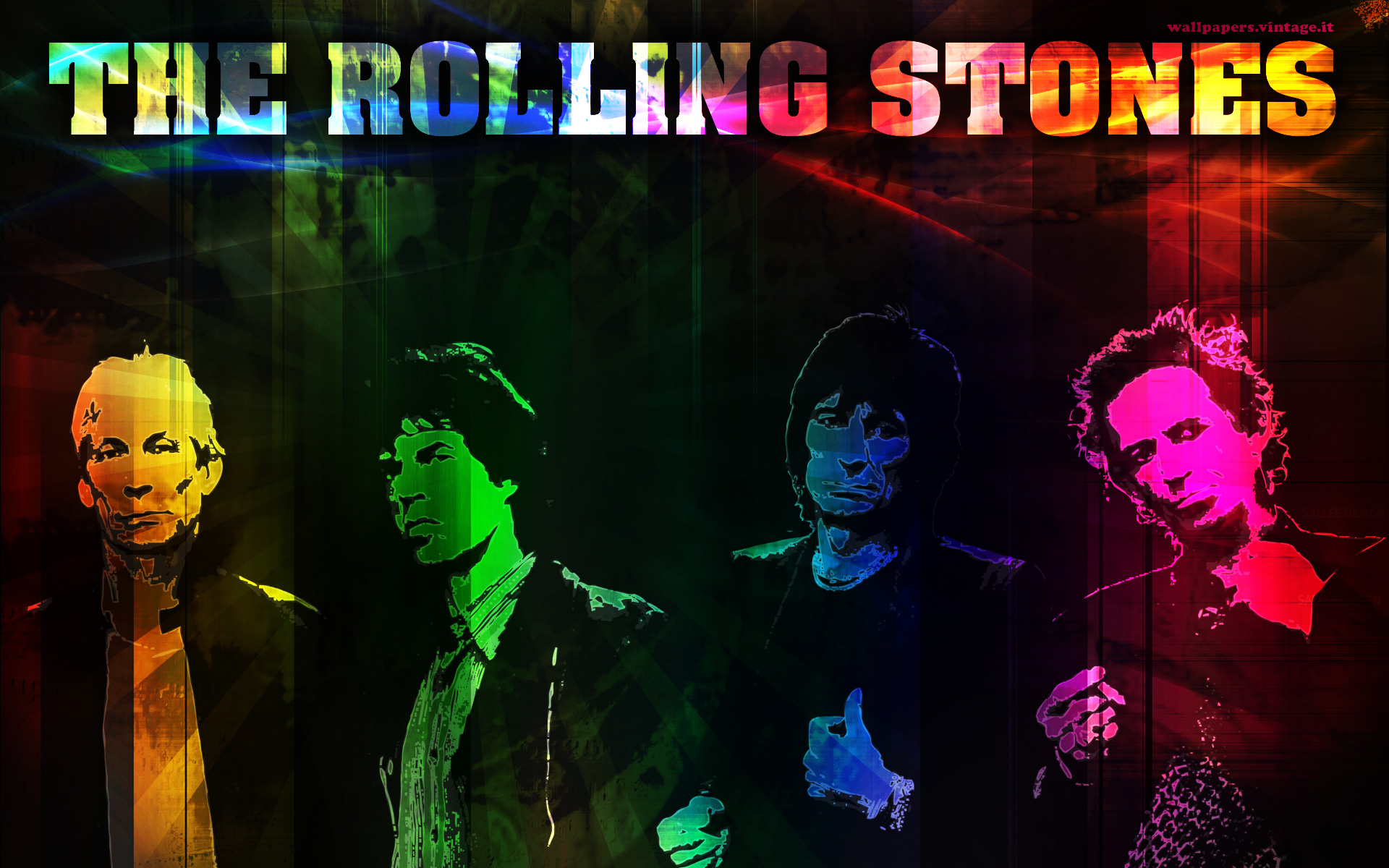 Rolling Stones Band Background - HD Wallpaper 