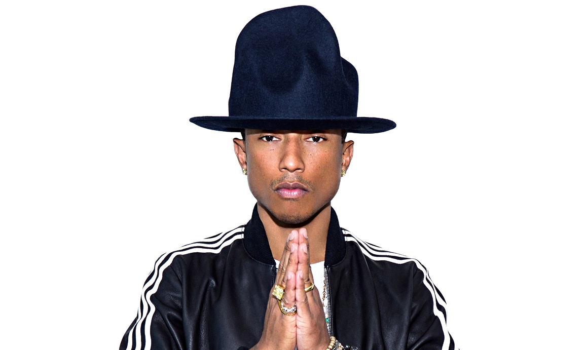 Nice Images Collection - Pharrell Williams White Background - HD Wallpaper 
