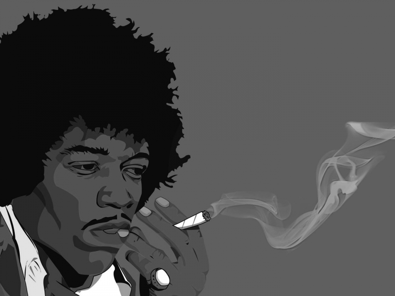 Jimi Hendrix Computer Wallpaper Hd - HD Wallpaper 