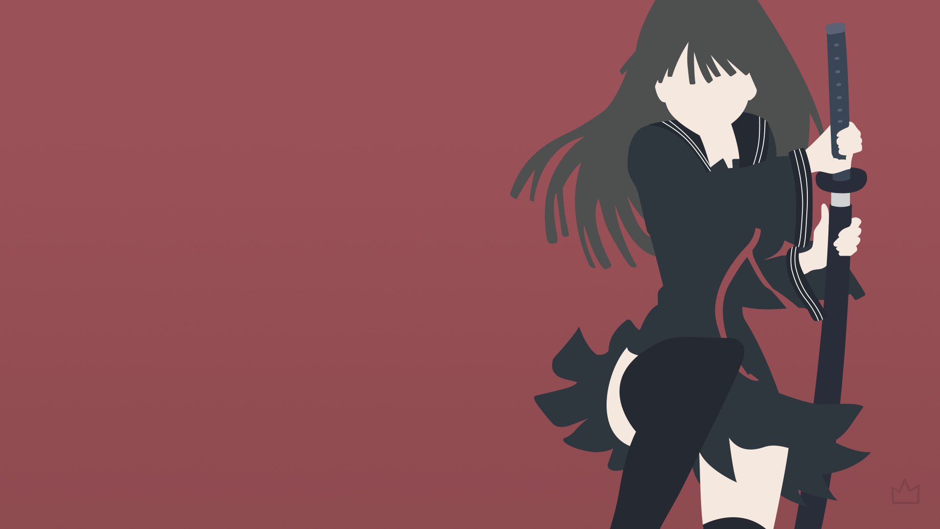Minimalist Wallpaper Black Anime - 1920x1080 Wallpaper Minimalist Wallpaper Black Anime - 1920x1080 Wallpaper
