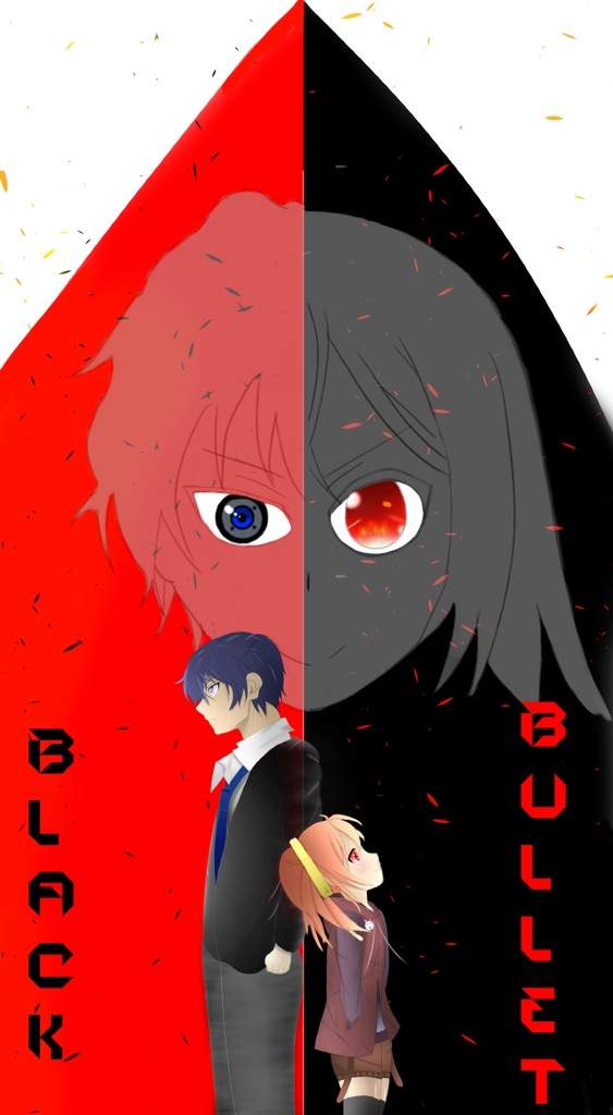 User Uploaded Image - Black Bullet Satomi And Enju - HD Wallpaper 