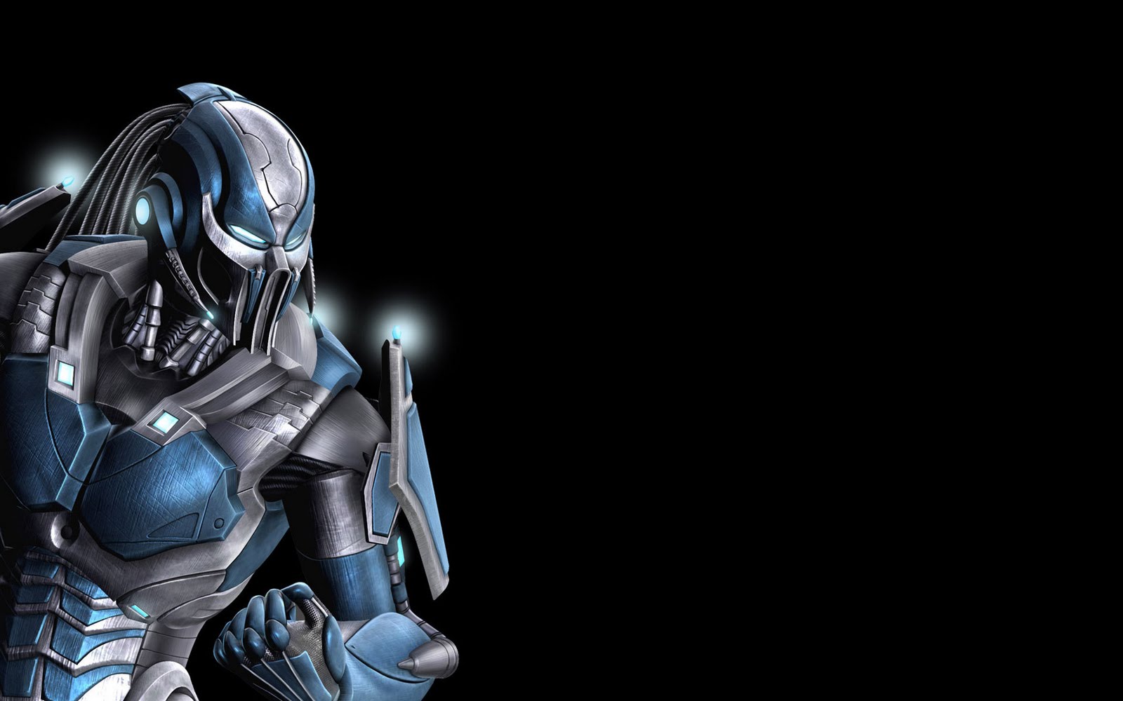 Mortal Kombat Cybe Sub Zero The Cyborg Hd Wallpaper - Kombat 9 Cyber Sub Zero - HD Wallpaper 