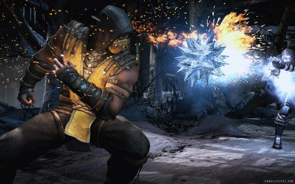 Mortal Kombat X Scorpion Sub Zero Wallpaper,zero Hd - Brutality Scorpion Mortal Kombat - HD Wallpaper 