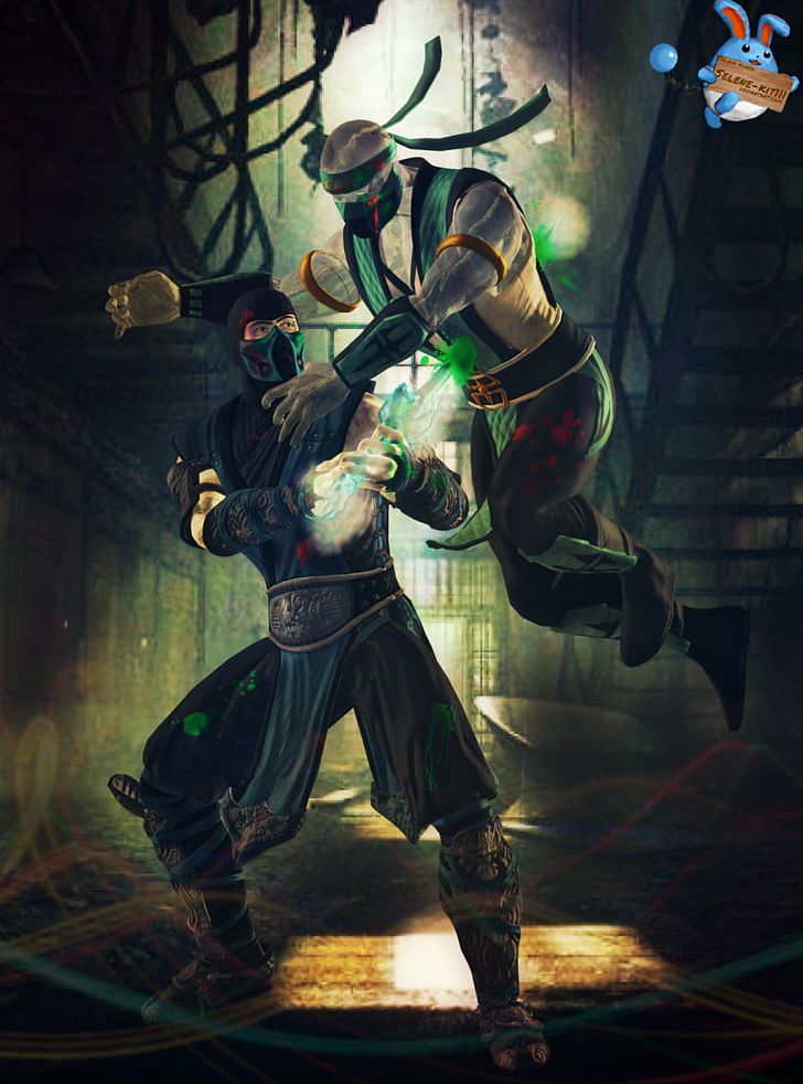 Mortal Kombat X Mortal Kombat Mythologies - Mortal Kombat Reptile Vs Chameleon - HD Wallpaper 