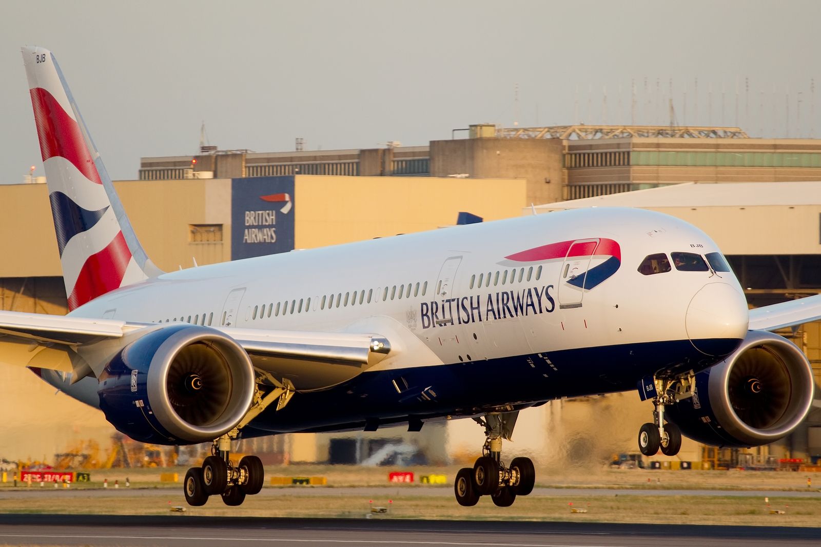 British Airways Boeing 787-8 Dreamliner Takeoff - 787 Wall Paper Ba - HD Wallpaper 
