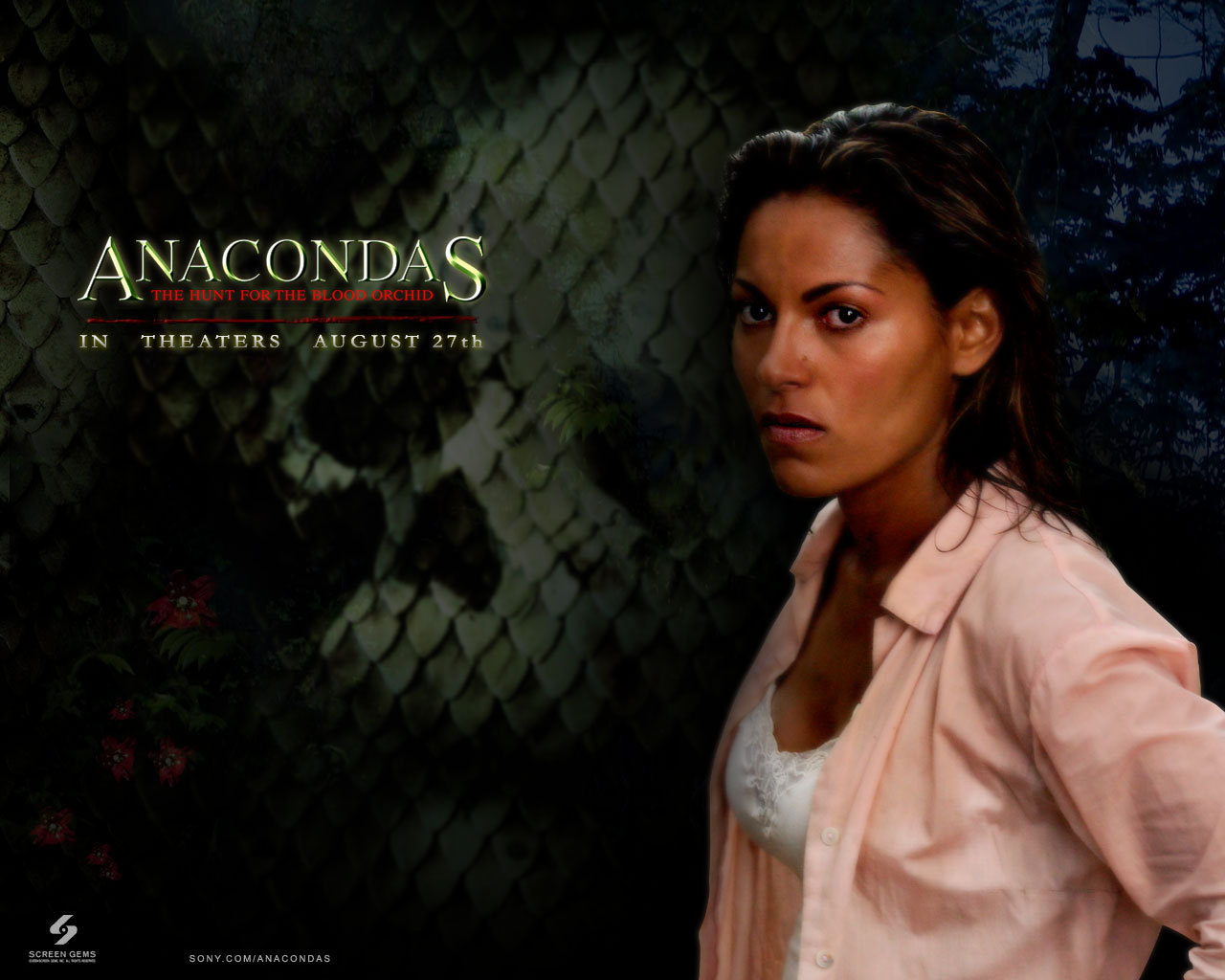 Hunt For The Blood Orchid - Anaconda 2 Salli Richardson - HD Wallpaper 