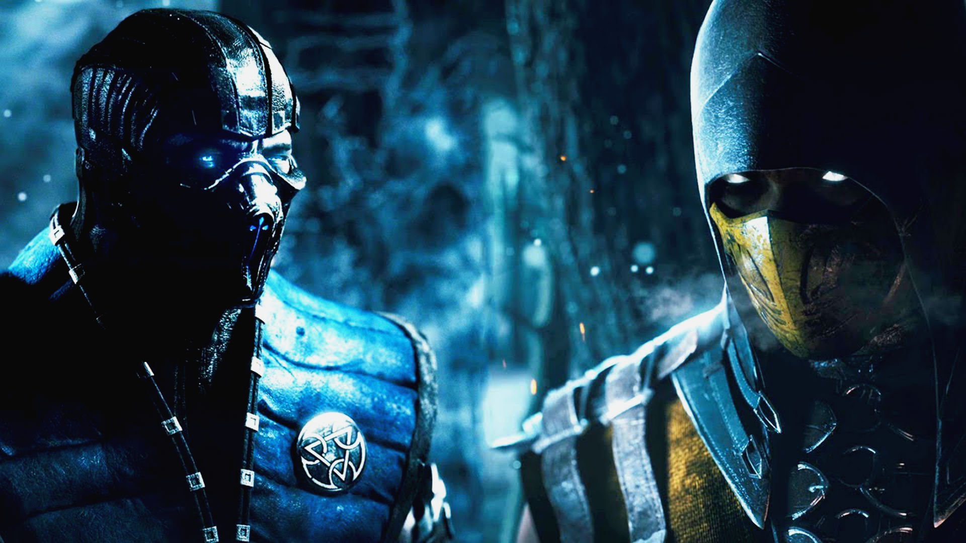 Mortal Kombat X Wallpaper - Mortal Kombat Wallpaper Sub Zero And Scorpion - HD Wallpaper 