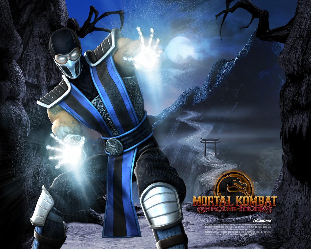 Mk Shaolin Monks - Sub Zero Mortal Kombat Shaolin Monks - HD Wallpaper 