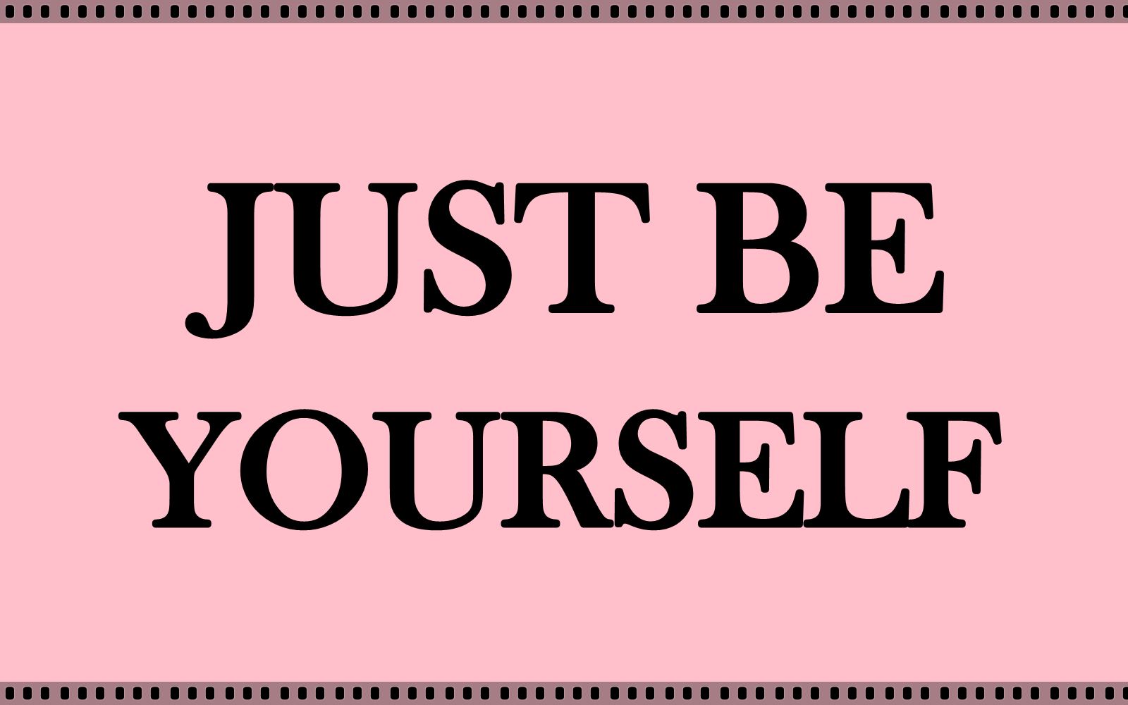 Be yourself картинка
