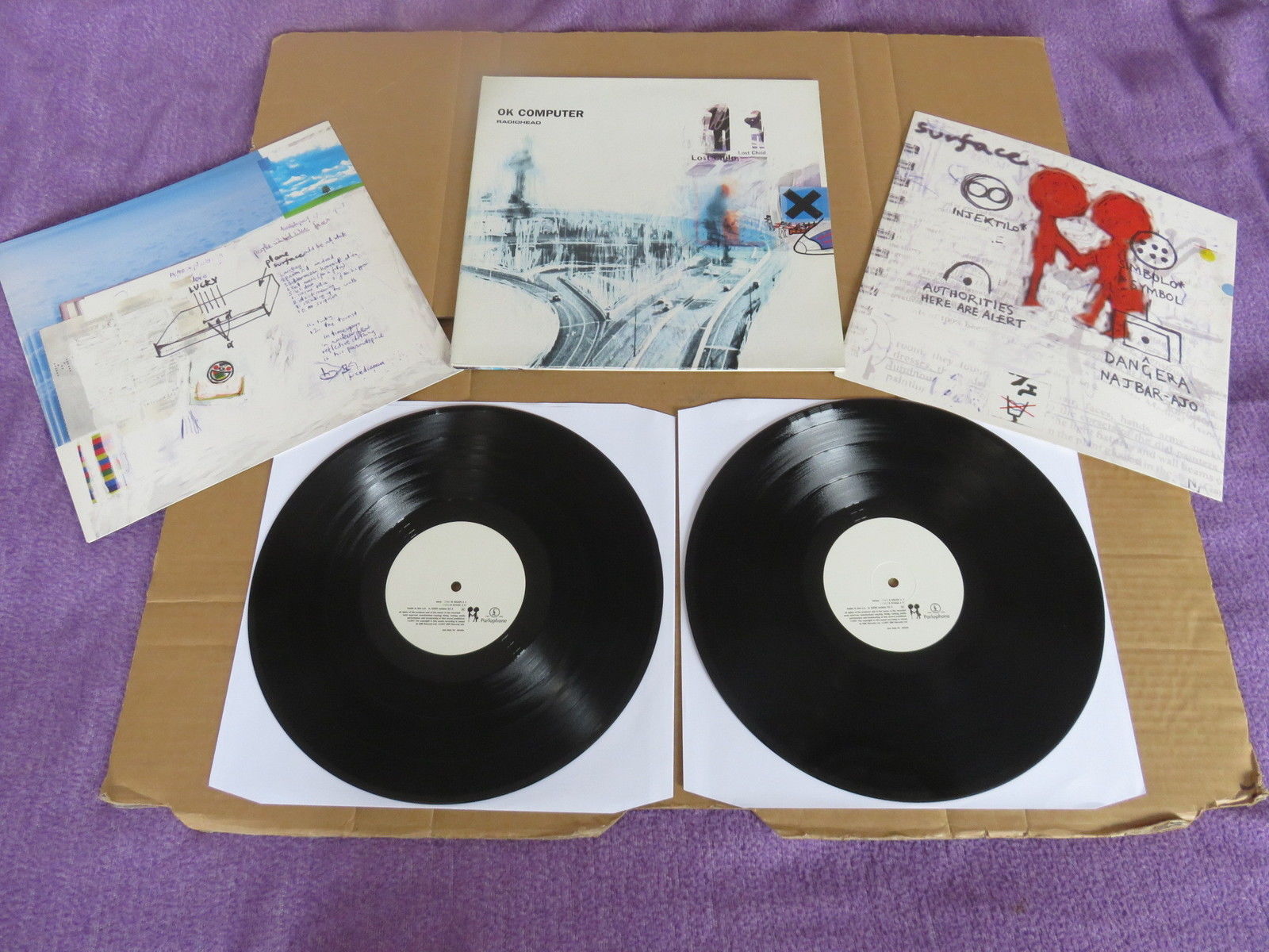 Radiohead Ok Computer 2x Lp Very Rare Original 1997 - Radiohead Ok Computer - HD Wallpaper 