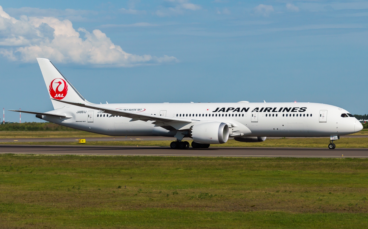 Boeing 787-9 Of Japan Airlines - Boeing787 Jal - HD Wallpaper 