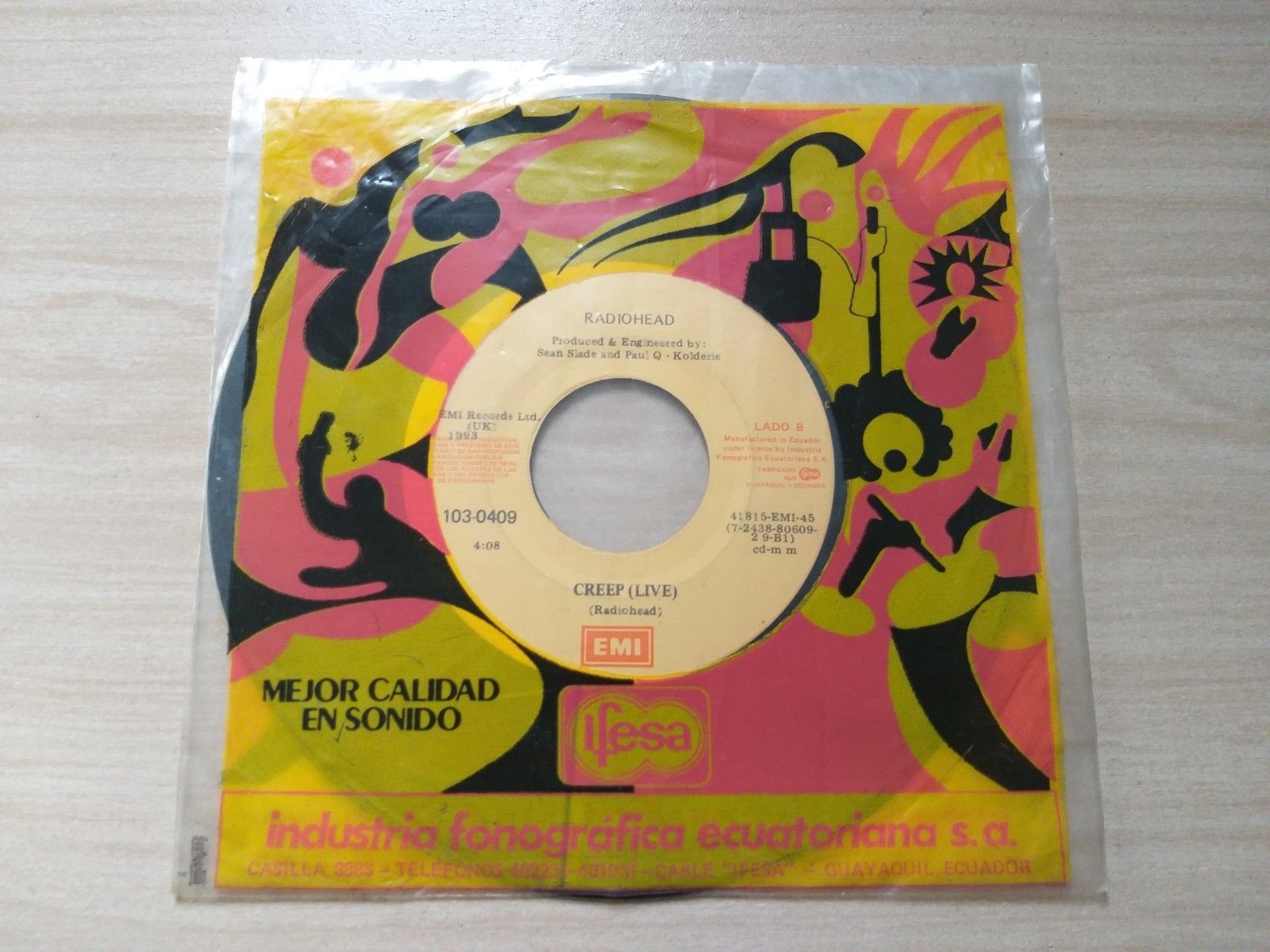 Radiohead Creep Ecuador - Cd - HD Wallpaper 