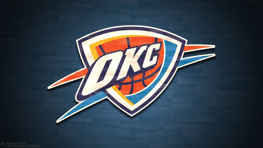 Oklahoma City Thunder Hardwood Desktop - Oklahoma City Thunder - HD Wallpaper 