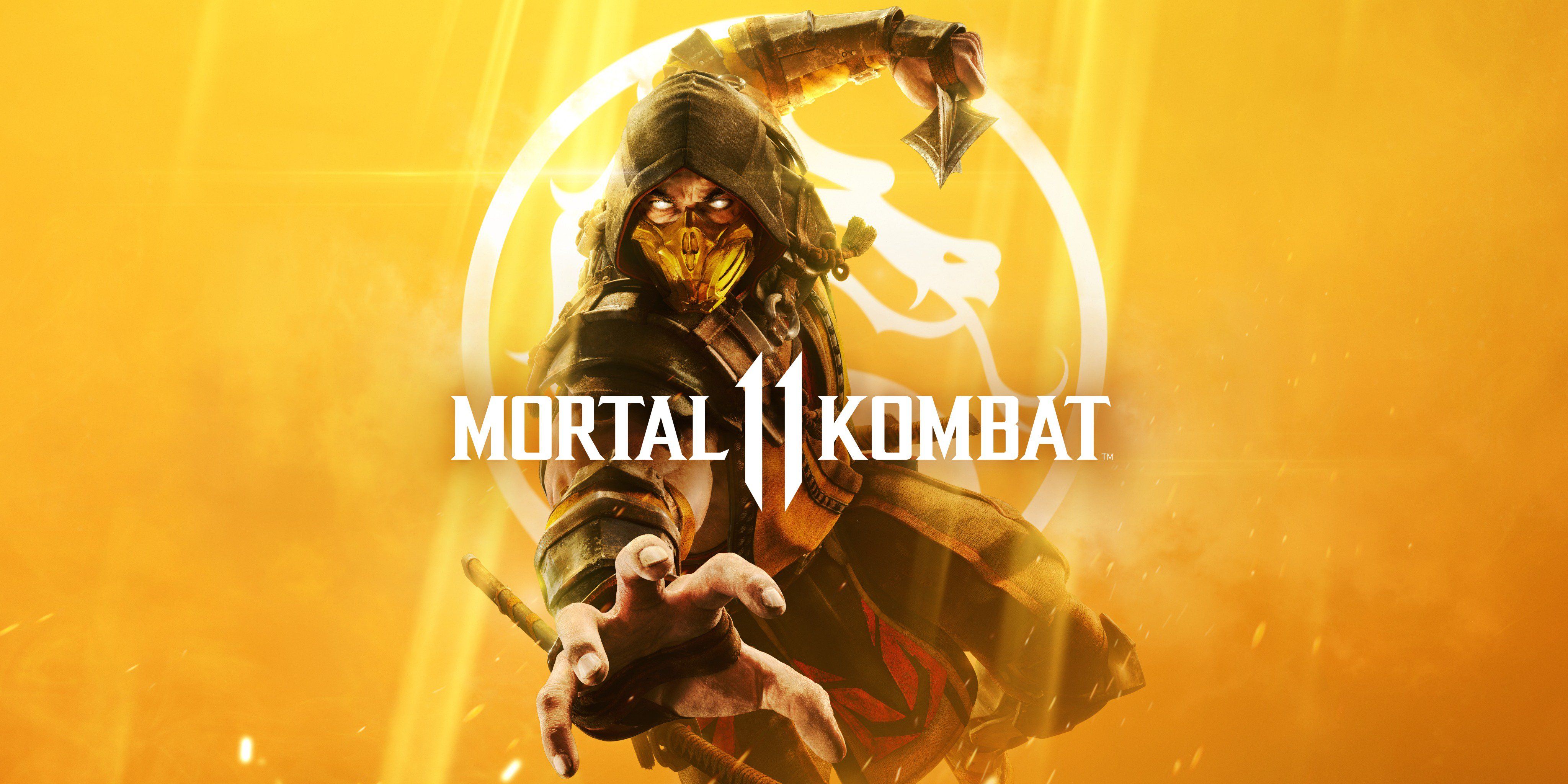 Mortal Kombat 11 Scorpion - HD Wallpaper 
