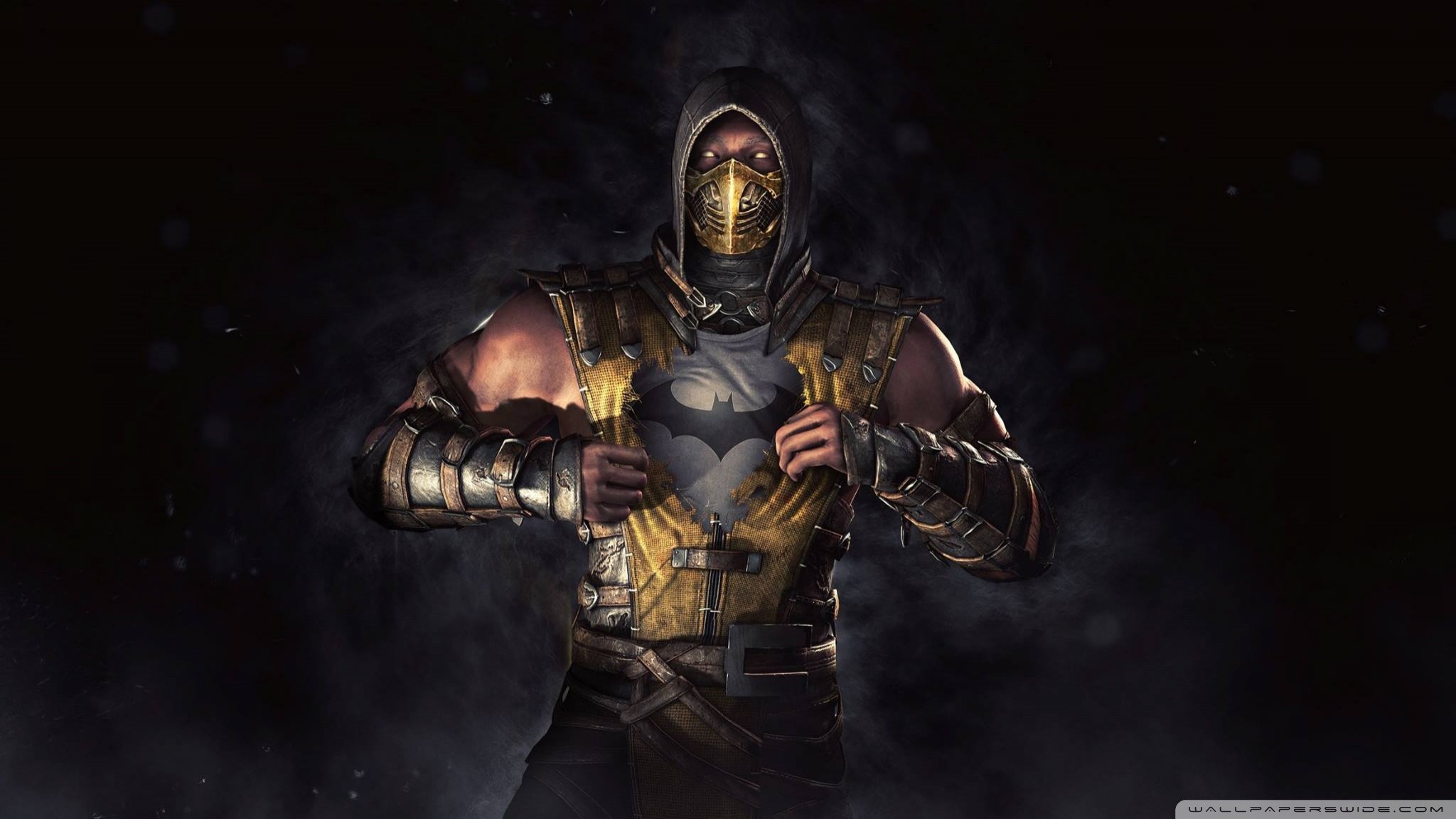 Search Results For “mortal Kombat Scorpion Wallpaper - Mortal Kombat Hellspawn Scorpion - HD Wallpaper 