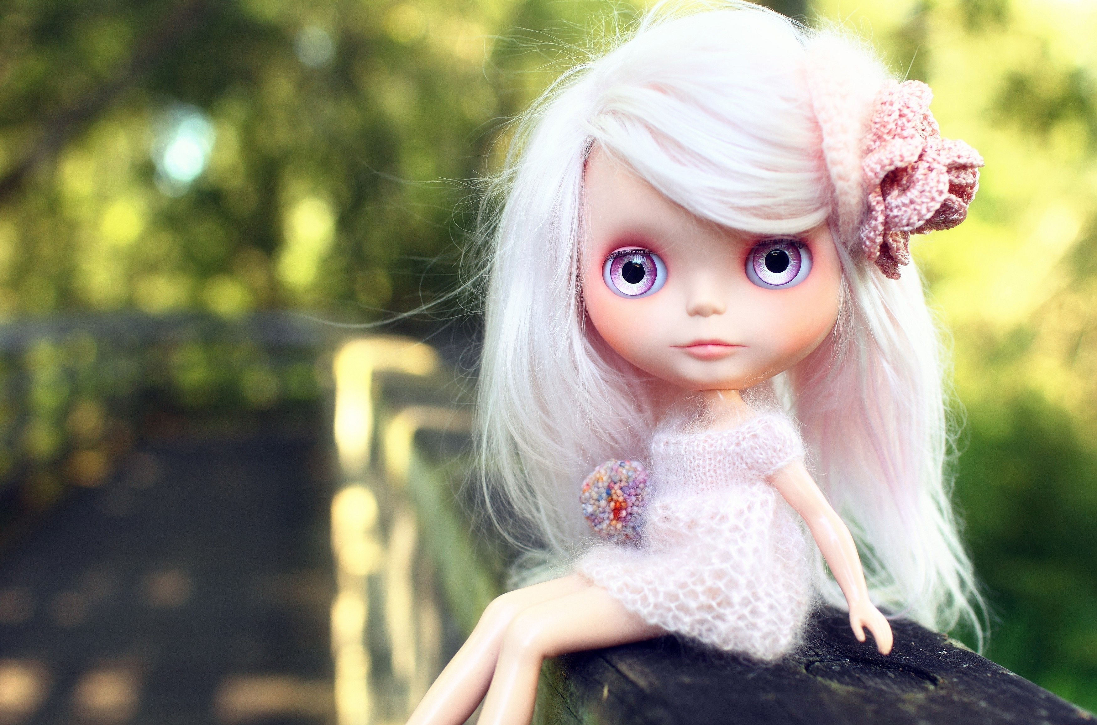 Download Barbie Doll Wallpaper Beautiful Dolls Pinterest - Blythe Doll - HD Wallpaper 