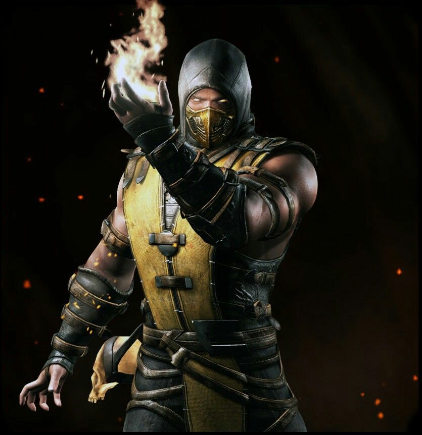 Inferno Scorpion Wallpaper - Inferno Scorpion From Mortal Kombat X - HD Wallpaper 