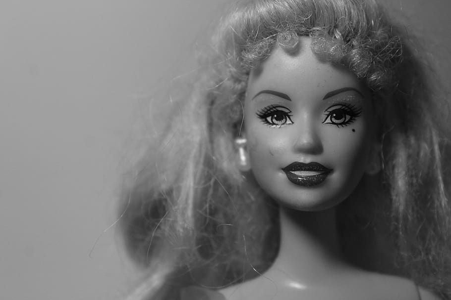 Portrait, Barbie, Doll, Face, Beautiful, Toys, Blond, - HD Wallpaper 